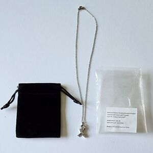 WillLand Ribbon Pendant with Swarovski Crystals